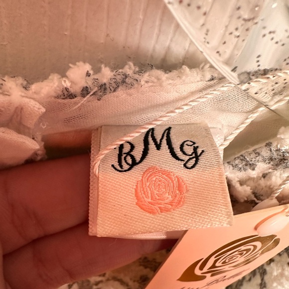 Mia Belle Girls houndstooth dress NWT SIZE 5 - Picture 4 of 5